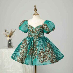STUNNING PRINCESS GIRLS GOWN DRESS SIZE 9-10